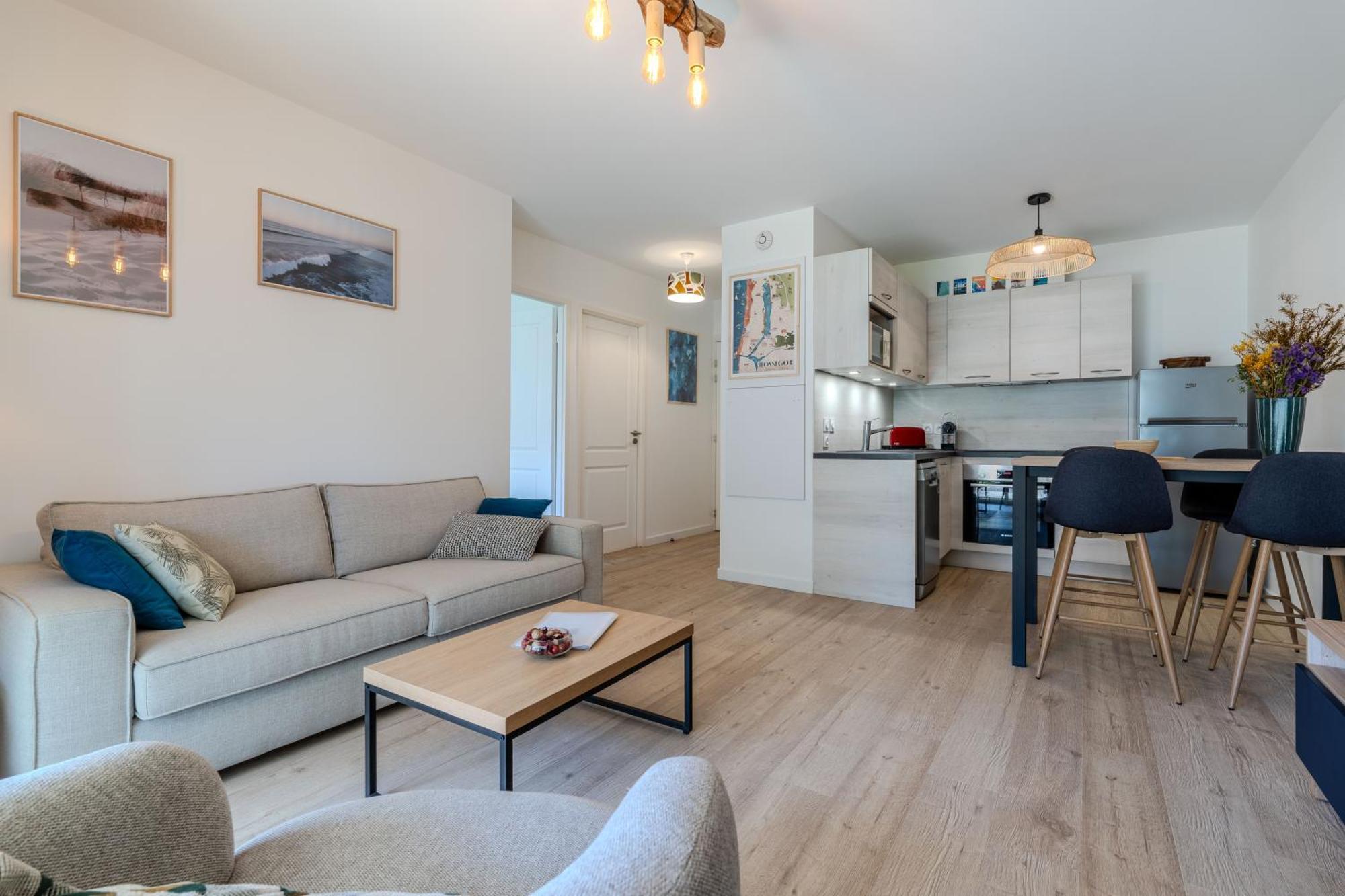 Atlantic Selection - Le Duna - Ambiance Zen Avec Terrasse & Parking Capbreton Exteriör bild
