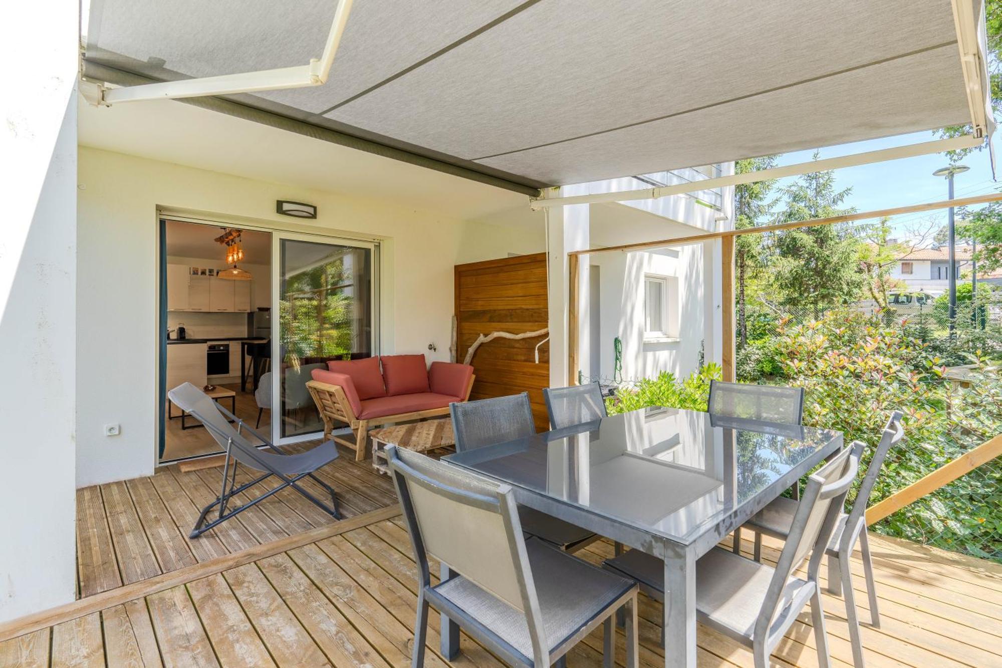 Atlantic Selection - Le Duna - Ambiance Zen Avec Terrasse & Parking Capbreton Exteriör bild